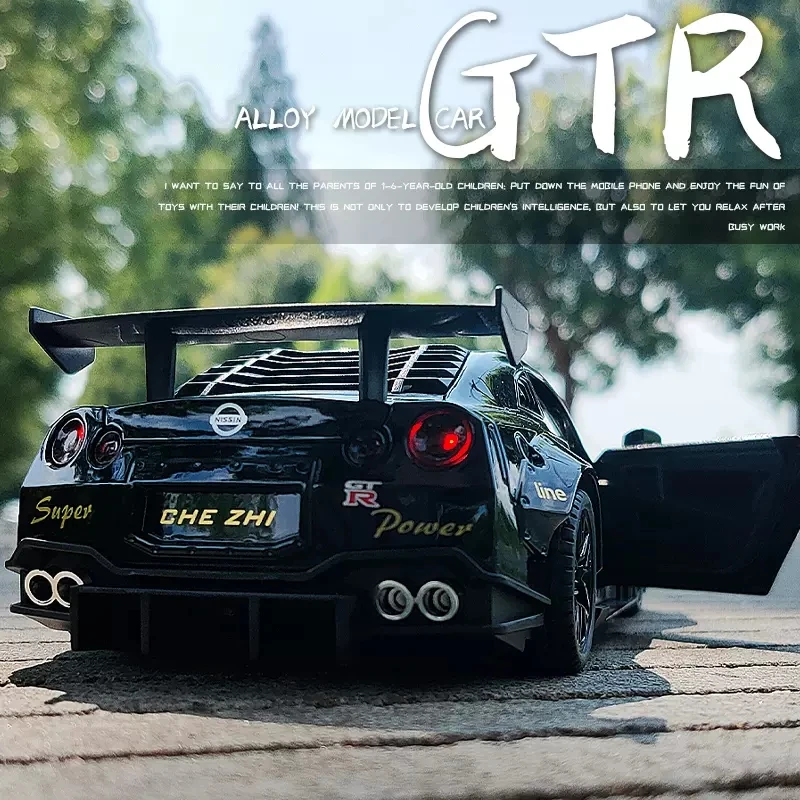 Hottoy Diecast 1:24 Alloy Model Car Miniature NISSAN GTR R35 Metal Vehicle Children Birthday Gifts Collected Christmas Toy Boys 
Hottoy Diecast 1:24 Alloy Model Car Miniature NISSAN GTR R35 Metal Vehicle Children Birthday Gifts Collected Christmas Toy Boys