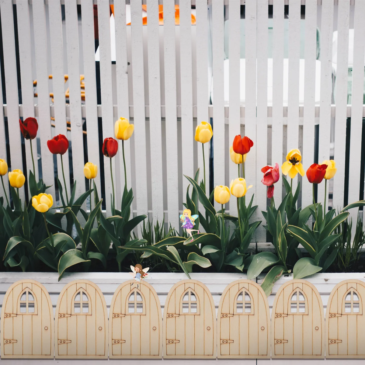 20 шт., миниатюрные бамбуковые внутренние двери для кукол 
20 шт., миниатюрные бамбуковые внутренние двери для кукол