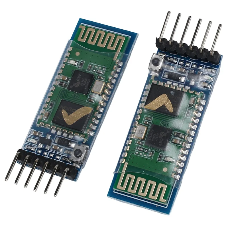 

2Pcs HC-05 6 Pin RF Wireless Bluetooth Transceiver Slave Module RS232 / TTL to UART Converter and Adapter for Arduino