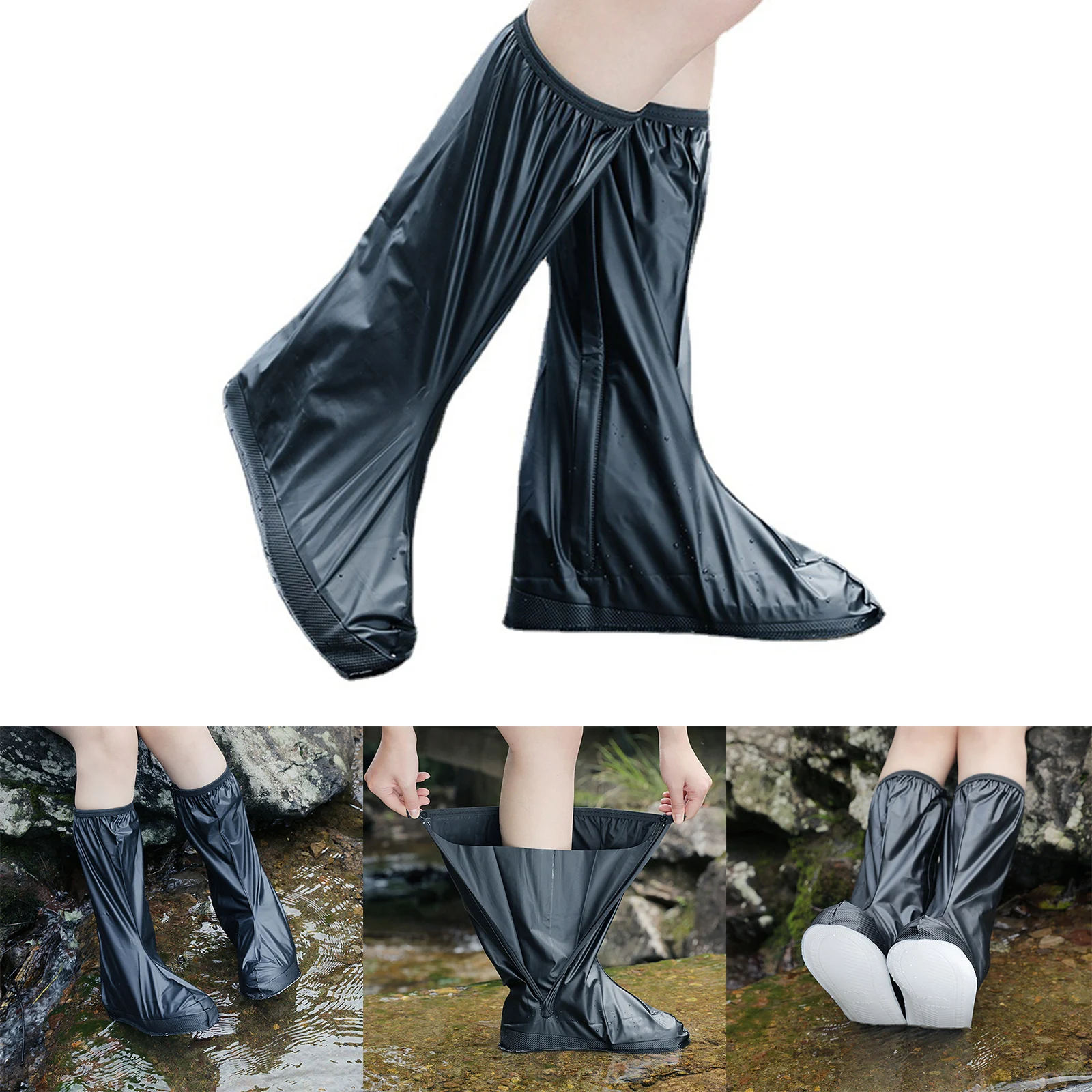 Waterproof Reusable Motorcycle Cycling Bike Rain Boot Shoes Covers Rainproof Shoes Cover Rainproof Thick Motorcycle Shoe Covers
Waterproof Reusable Motorcycle Cycling Bike Rain Boot Shoes Covers Rainproof Shoes Cover Rainproof Thick Motorcycle Shoe Covers