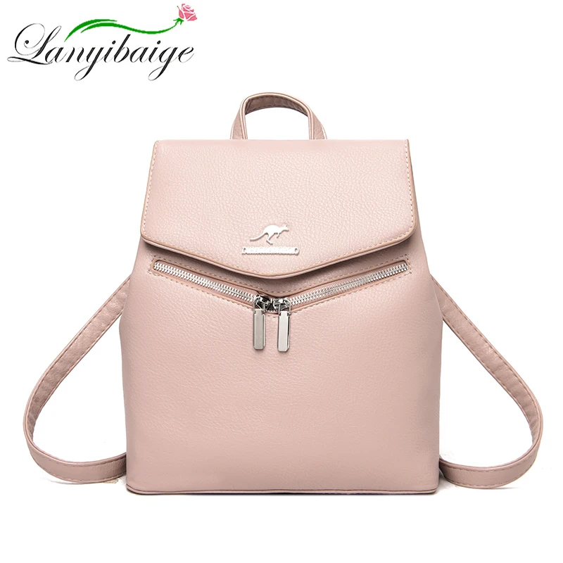 Women's High Quality PU Leather Fashion Backpack Luxury Designer Solid Color Large Capacity Multi-Zipper Casual Walking Backpack
Women's High Quality PU Leather Fashion Backpack Luxury Designer Solid Color Large Capacity Multi-Zipper Casual Walking Backpack