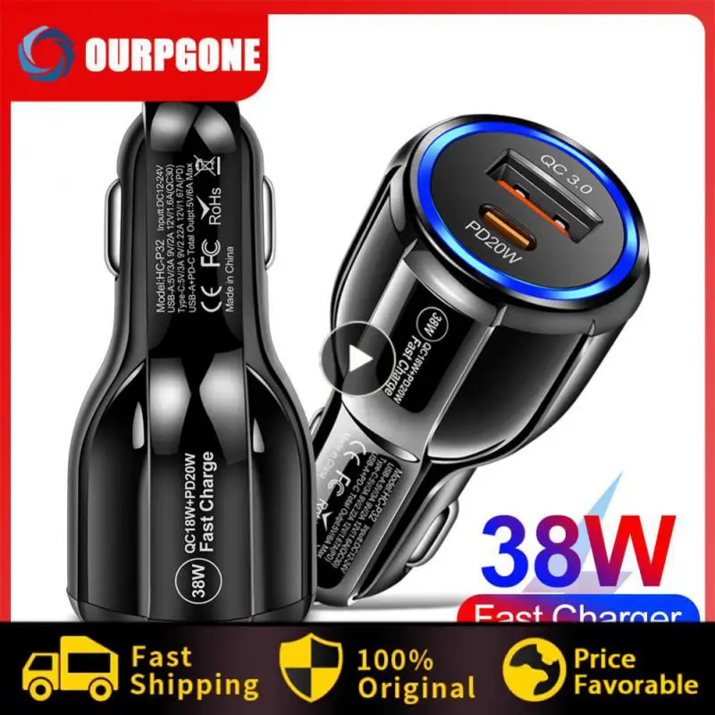 On-board Qc3.0 Fast Charging Durable Not Hurt The Battery One-to-two Charger Practical Universal Multifunctional Automobile
On-board Qc3.0 Fast Charging Durable Not Hurt The Battery One-to-two Charger Practical Universal Multifunctional Automobile