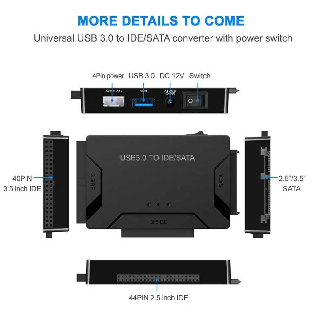 Drive Adapter Adapting Device Long-lasting Handy Installation Professional Simple Operation Laptop Transducer Network Converter
Drive Adapter Adapting Device Long-lasting Handy Installation Professional Simple Operation Laptop Transducer Network Converter