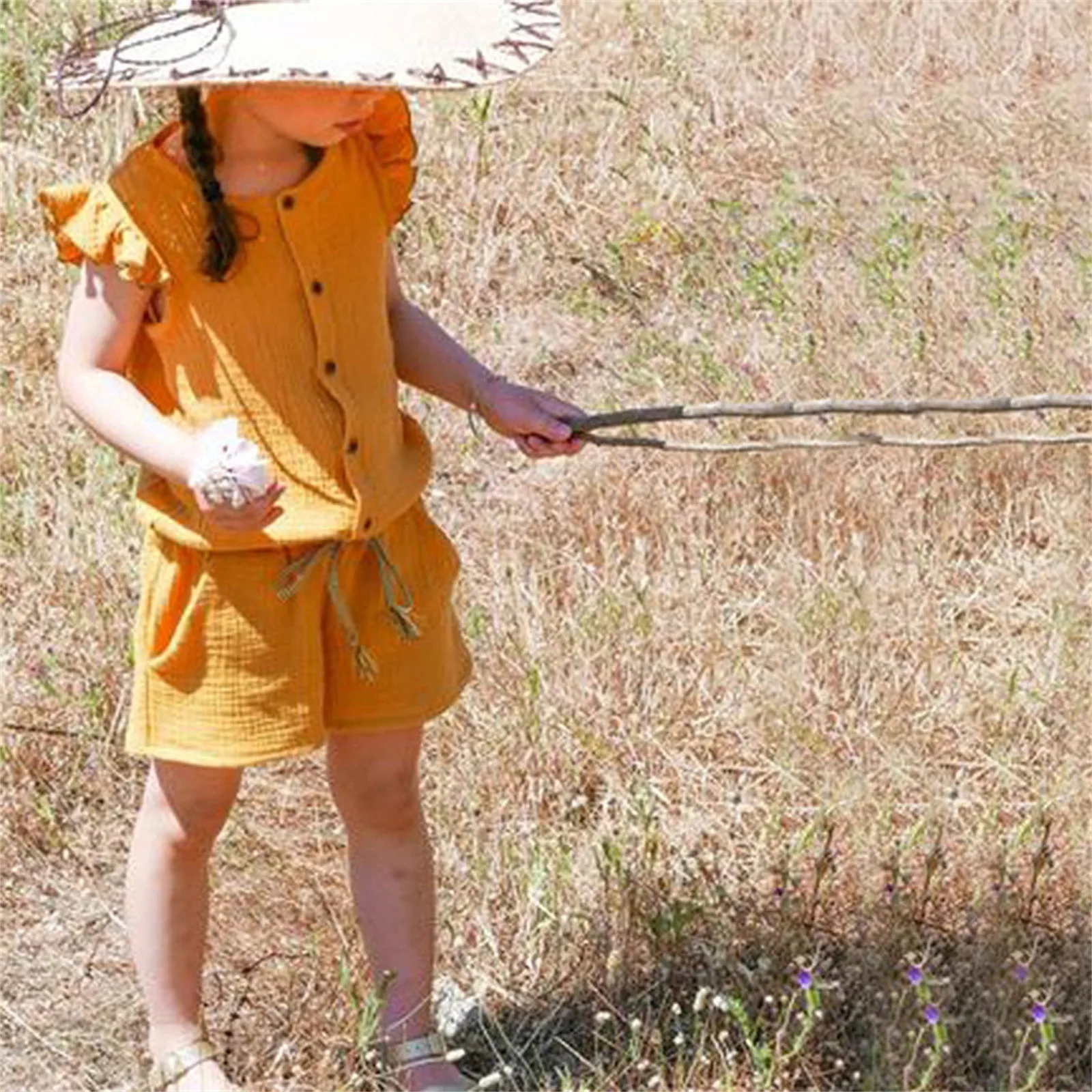 Летний костюм для новорожденных девочек, 1 шт., комбинезон на пуговицах, летняя повседневная одежда
Летний костюм для новорожденных девочек, 1 шт., комбинезон на пуговицах, летняя повседневная одежда