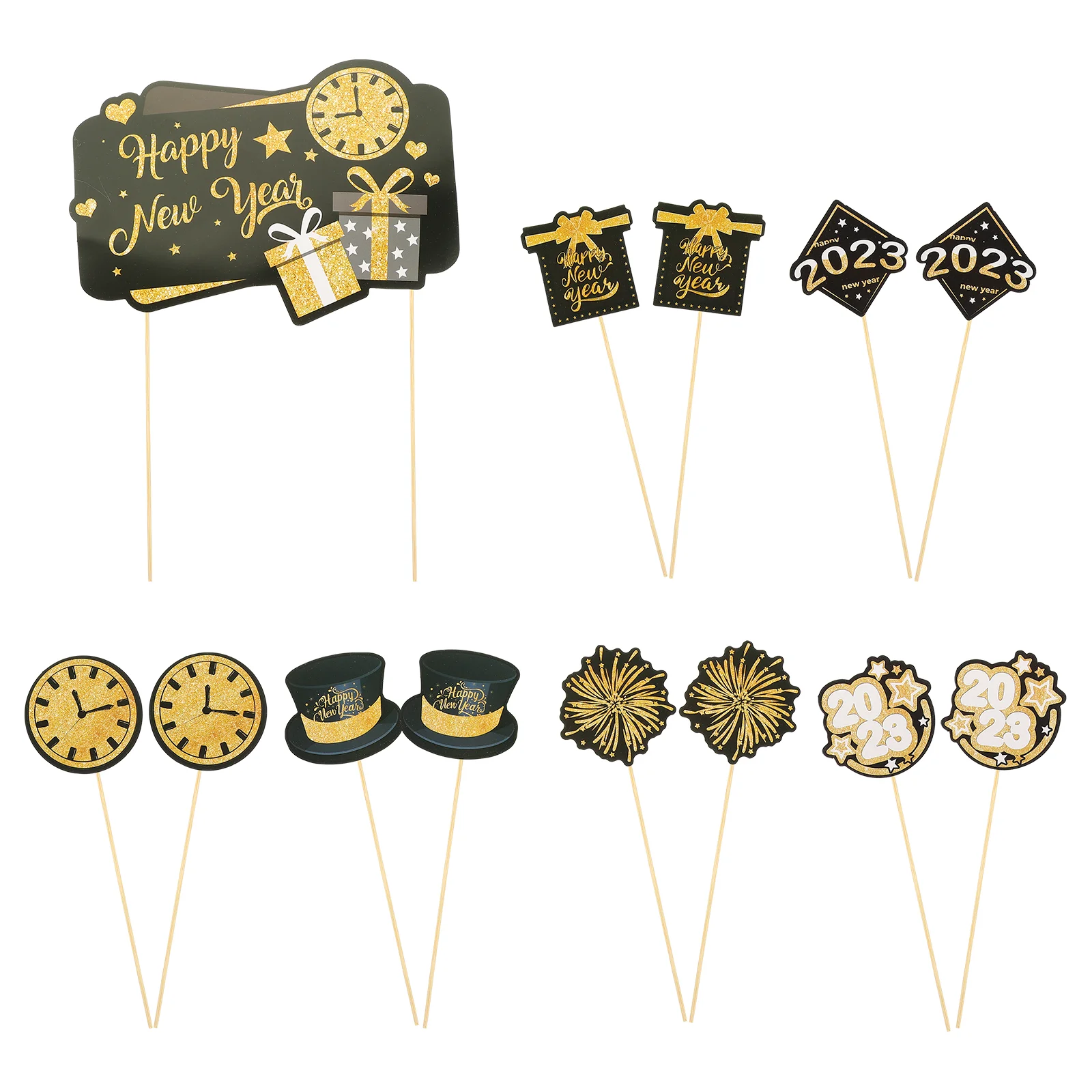 Cake Picks New Year Cupcake Dessert Party Topper Toppers Decorations Decoration Decor Decorative Eve Supplies Happyinserted
Cake Picks New Year Cupcake Dessert Party Topper Toppers Decorations Decoration Decor Decorative Eve Supplies Happyinserted