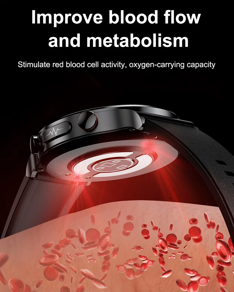 Смарт-часы мужские с ЭКГ + ППГ измерением уровня сахара в крови - купить по