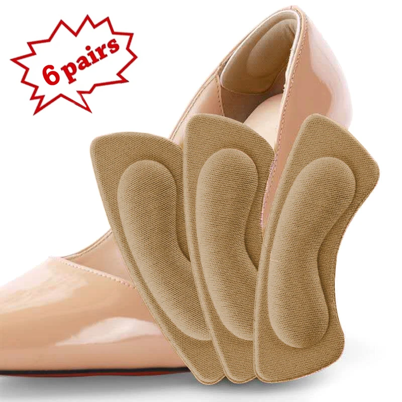 6 Pairs Heel Pads Protector for Women High Heels Shoes Anti-wear Sticker Heel Lining Grip Filler Insole Comfort Cushion Inserts
6 Pairs Heel Pads Protector for Women High Heels Shoes Anti-wear Sticker Heel Lining Grip Filler Insole Comfort Cushion Inserts