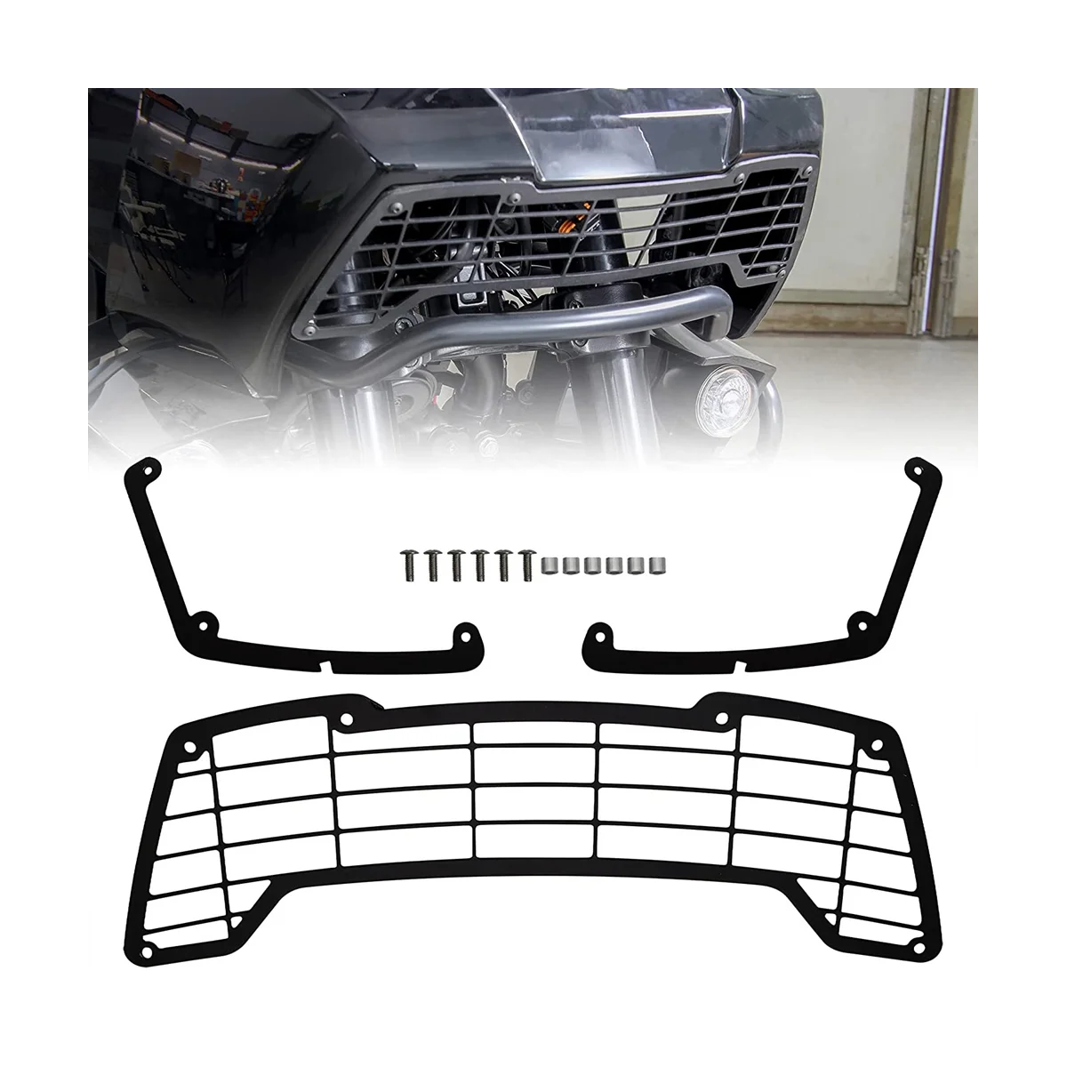 Motorcycle Headlight Protective Cover for Harley Pan America 1250 1250S 2021 2022 Headlight Grill Guard Accessories
Motorcycle Headlight Protective Cover for Harley Pan America 1250 1250S 2021 2022 Headlight Grill Guard Accessories