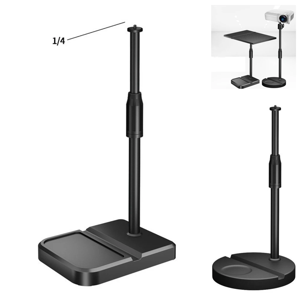 37-57cm Projector Stand Universal Height Adjustable Projector Stand Desktop 1/4 Screw With Round Base Projector Camera Accessory
37-57cm Projector Stand Universal Height Adjustable Projector Stand Desktop 1/4 Screw With Round Base Projector Camera Accessory