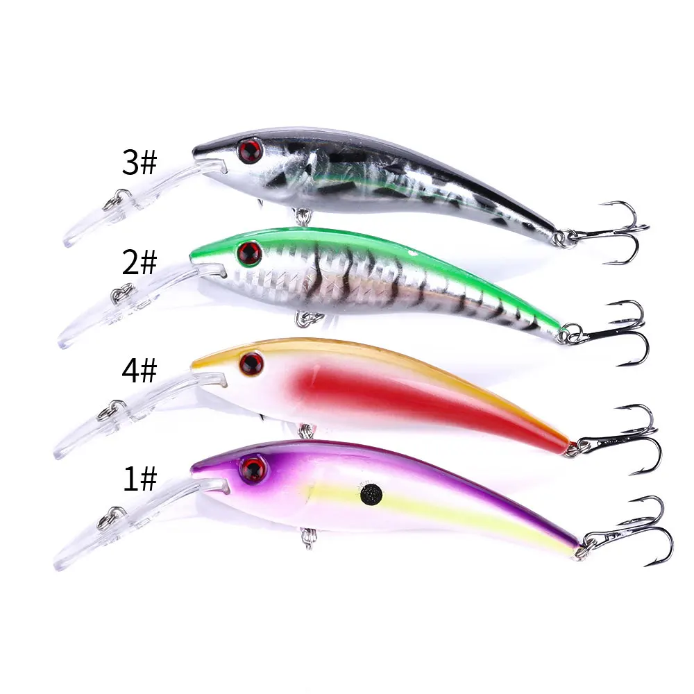 120pcs 12cm 15.6g Minnow Fishing Lures Deep Diver 2-2.7m Hard Artificial Bait Sea Bass Fishing Tackle
120pcs 12cm 15.6g Minnow Fishing Lures Deep Diver 2-2.7m Hard Artificial Bait Sea Bass Fishing Tackle