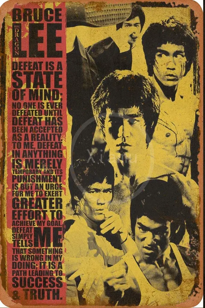 None Brand Bruce Lee Tin Retro Sign Vintage Metal Poster Plaque Warning Signs Iron Art Hanging Wall Decoration Yard Cafe Bar Pub
None Brand Bruce Lee Tin Retro Sign Vintage Metal Poster Plaque Warning Signs Iron Art Hanging Wall Decoration Yard Cafe Bar Pub