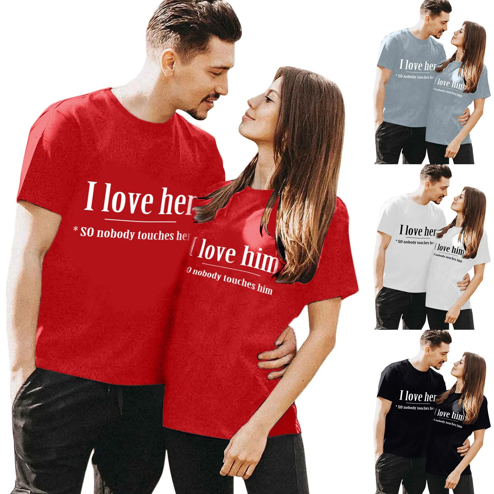 Matching Shirts For Couples Womens T Shirts Blouse Valentines Day Short Sleeve Love Print T Shirts Tops Cold Gear Woven Blouse
Matching Shirts For Couples Womens T Shirts Blouse Valentines Day Short Sleeve Love Print T Shirts Tops Cold Gear Woven Blouse