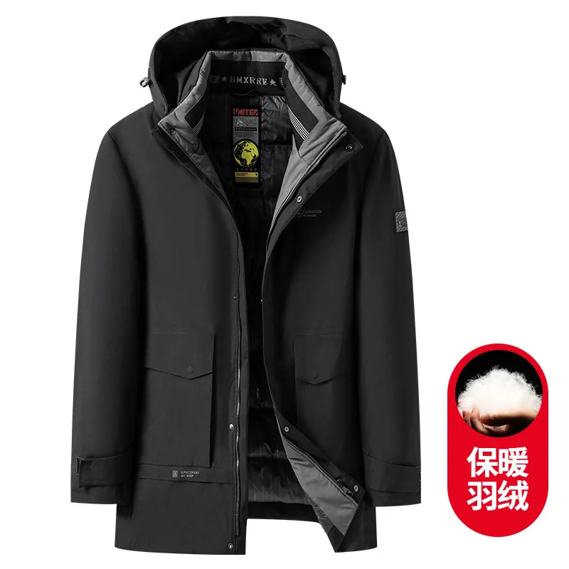 Arrival Super Large Winter Men's New Fashionable Casual Medium Long Stand Collar Hooded Down Jacket Plus Size 3XL4XL5XL6XL7XL8XL
Arrival Super Large Winter Men's New Fashionable Casual Medium Long Stand Collar Hooded Down Jacket Plus Size 3XL4XL5XL6XL7XL8XL