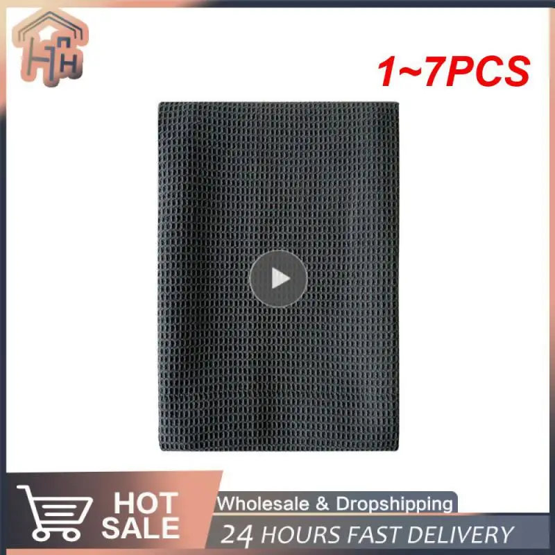 1~7PCS Pure Cotton Absorbent Square Towel Waffles Plain Color Scrubbing Cloth Thickened Dishwashing Towel Kitchen Rag
1~7PCS Pure Cotton Absorbent Square Towel Waffles Plain Color Scrubbing Cloth Thickened Dishwashing Towel Kitchen Rag