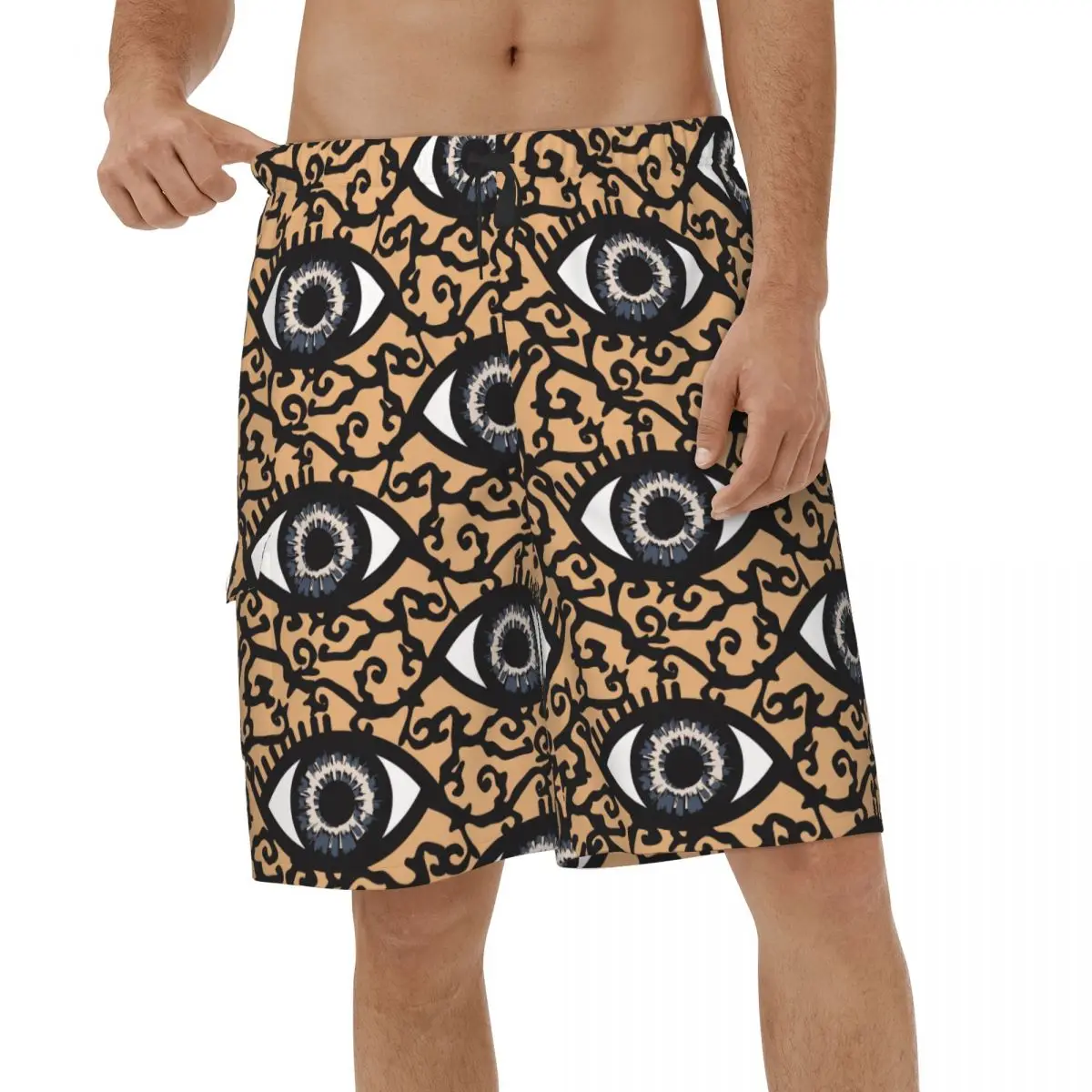 Textured Eyes On Beige Background 3D Printed Beach Shorts Men Swimwear Board Shorts Quick Dry Sports Vacation Male Board Shorts
Textured Eyes On Beige Background 3D Printed Beach Shorts Men Swimwear Board Shorts Quick Dry Sports Vacation Male Board Shorts