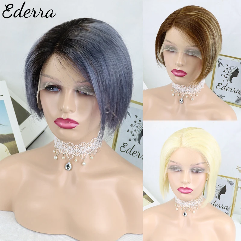 Short Bob Wig Pixie Cut Wig Straight Human Hair Wigs Cheap Human Hair Wig HD Transparent Lace Front Wig For Women Pre plucked
Short Bob Wig Pixie Cut Wig Straight Human Hair Wigs Cheap Human Hair Wig HD Transparent Lace Front Wig For Women Pre plucked
