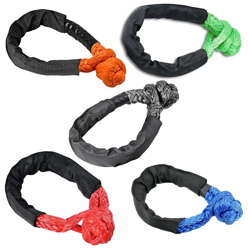 Synthetic Soft Shackle with Protective Sleeve 38000 Pound Max Breaking Force 1/2 "X 22" Off-Road Shackle Retrieval Dropshipping
Synthetic Soft Shackle with Protective Sleeve 38000 Pound Max Breaking Force 1/2 "X 22" Off-Road Shackle Retrieval Dropshipping