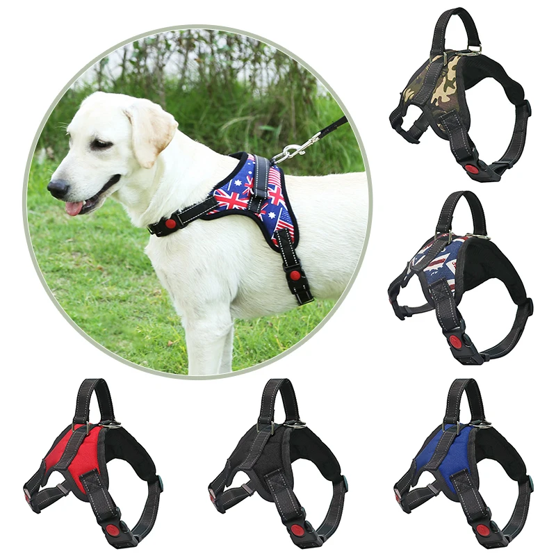 Dog Harness with 1.3m Traction Leash Set No Pull Adjustable Medium Large Dog Vest Outdoor Walking Dog Harness Pet Supplies
Dog Harness with 1.3m Traction Leash Set No Pull Adjustable Medium Large Dog Vest Outdoor Walking Dog Harness Pet Supplies
