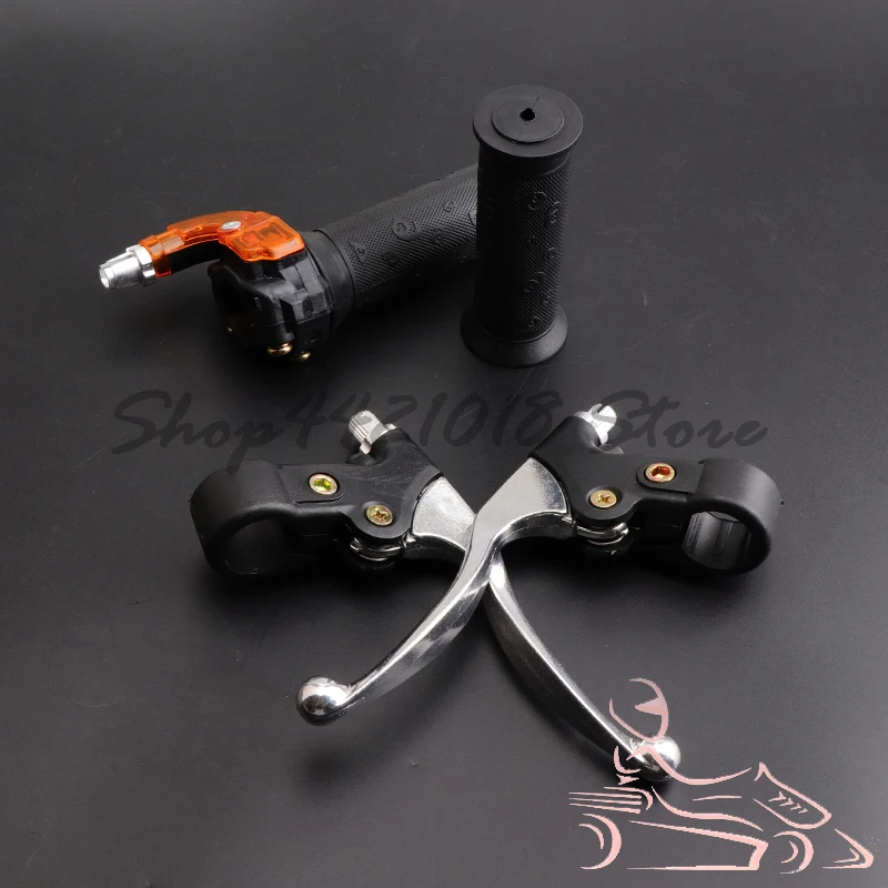 22mm Twist Throttle Grips Brake Levers Set For 2 Stroke 47cc 49cc Mini Moto Dirt Cross Pocket Bike ATV Minimoto Motocross
22mm Twist Throttle Grips Brake Levers Set For 2 Stroke 47cc 49cc Mini Moto Dirt Cross Pocket Bike ATV Minimoto Motocross