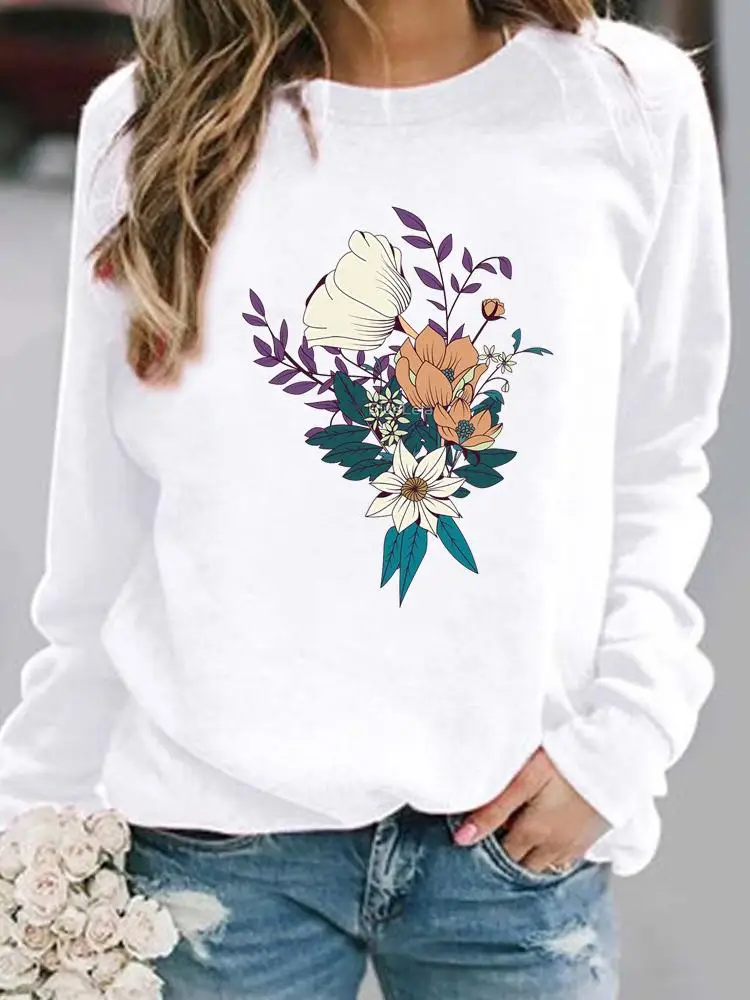 Floral Trend 90s Pullovers Women Cute Clothing Fashion Ladies Spring Autumn Winter Hoodies Female Casual Graphic Sweatshirts
Floral Trend 90s Pullovers Women Cute Clothing Fashion Ladies Spring Autumn Winter Hoodies Female Casual Graphic Sweatshirts