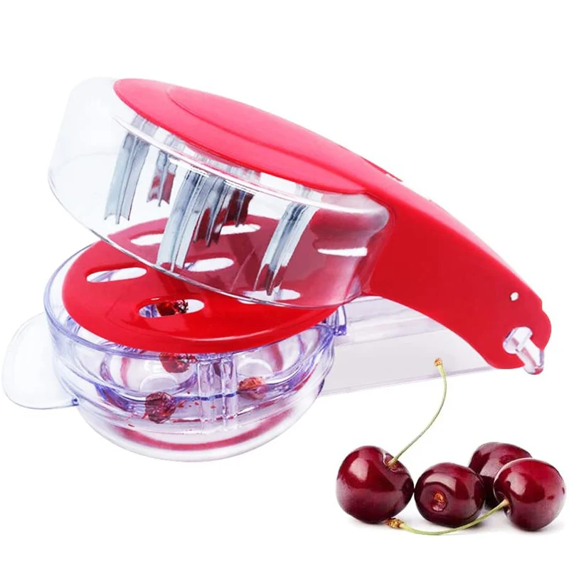 Cherry Pitter Stainless Steel Multiple Cherrystone Remover Tool Olive Tool Machine with Pits and Juice Container 6 Cherries
Cherry Pitter Stainless Steel Multiple Cherrystone Remover Tool Olive Tool Machine with Pits and Juice Container 6 Cherries