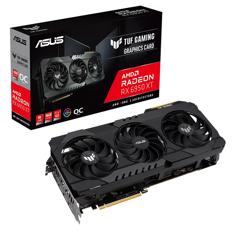 

ASUS AMD Radeon TUF Gaming Radeon RX 6950 XT OC Edition Graphics Card With 256 Bit PCI Express 4.0 GDDR6 Memory RX 6950 XT GPU