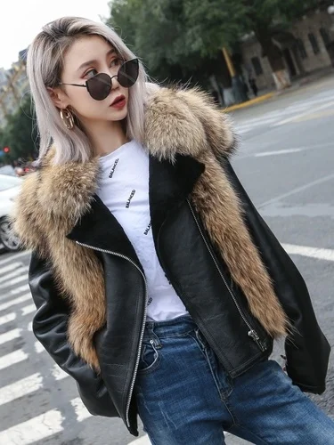 Real Fox Fur Fur Coat Female Sheepskin Coat Genuine Leather Jacket Autumn Winter Coat Women Clothes 2023 Warm Tops ZT4820
Real Fox Fur Fur Coat Female Sheepskin Coat Genuine Leather Jacket Autumn Winter Coat Women Clothes 2023 Warm Tops ZT4820