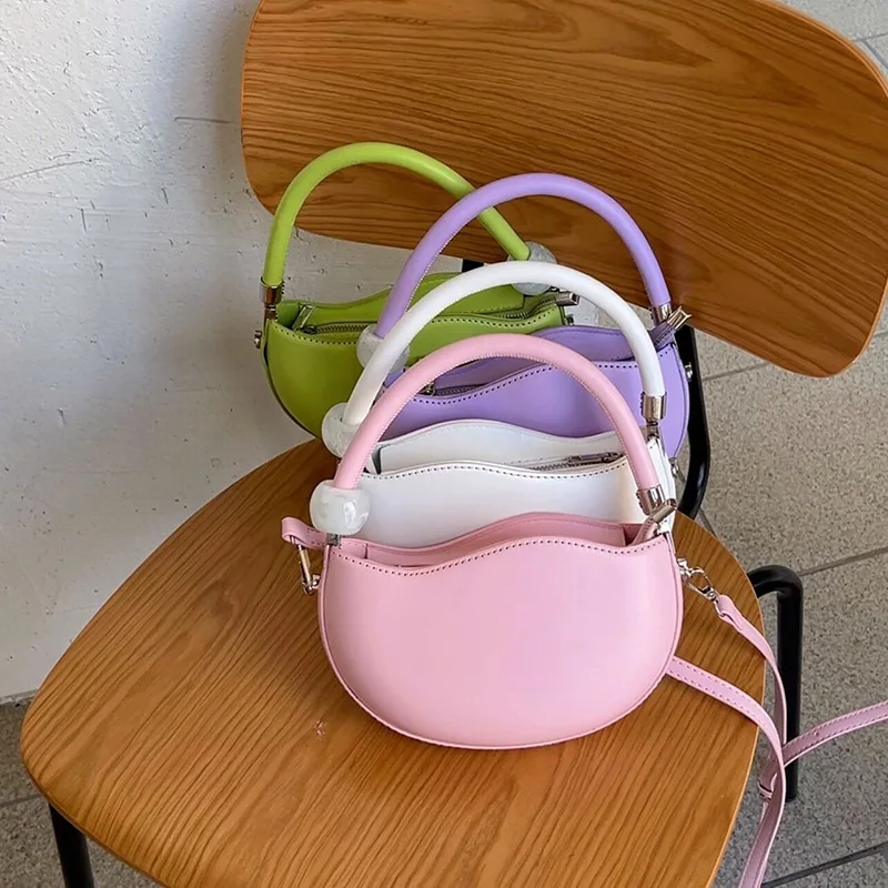 Gentle and Sweet New Cute Small Solid Color Handbag White Pink Versatile Pea Shoulder Messenger Bag Bags for Women
Gentle and Sweet New Cute Small Solid Color Handbag White Pink Versatile Pea Shoulder Messenger Bag Bags for Women