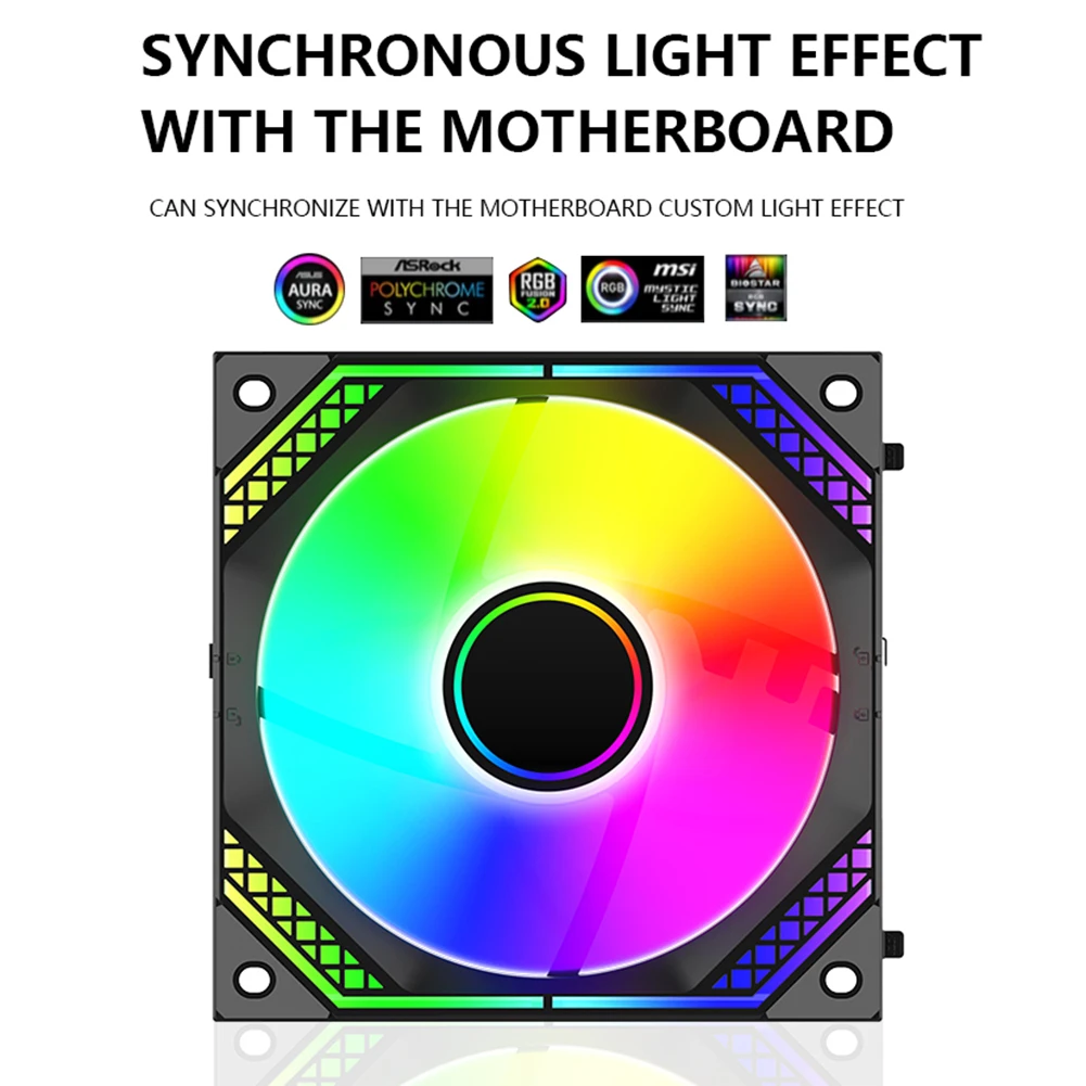 3 Pack Cooling PC Case Fan No Wire Connection RGB PC Cooling Fans Support 4-Pin PWM Control 12CM 5V 3Pin ARGB for Computer Case
3 Pack Cooling PC Case Fan No Wire Connection RGB PC Cooling Fans Support 4-Pin PWM Control 12CM 5V 3Pin ARGB for Computer Case