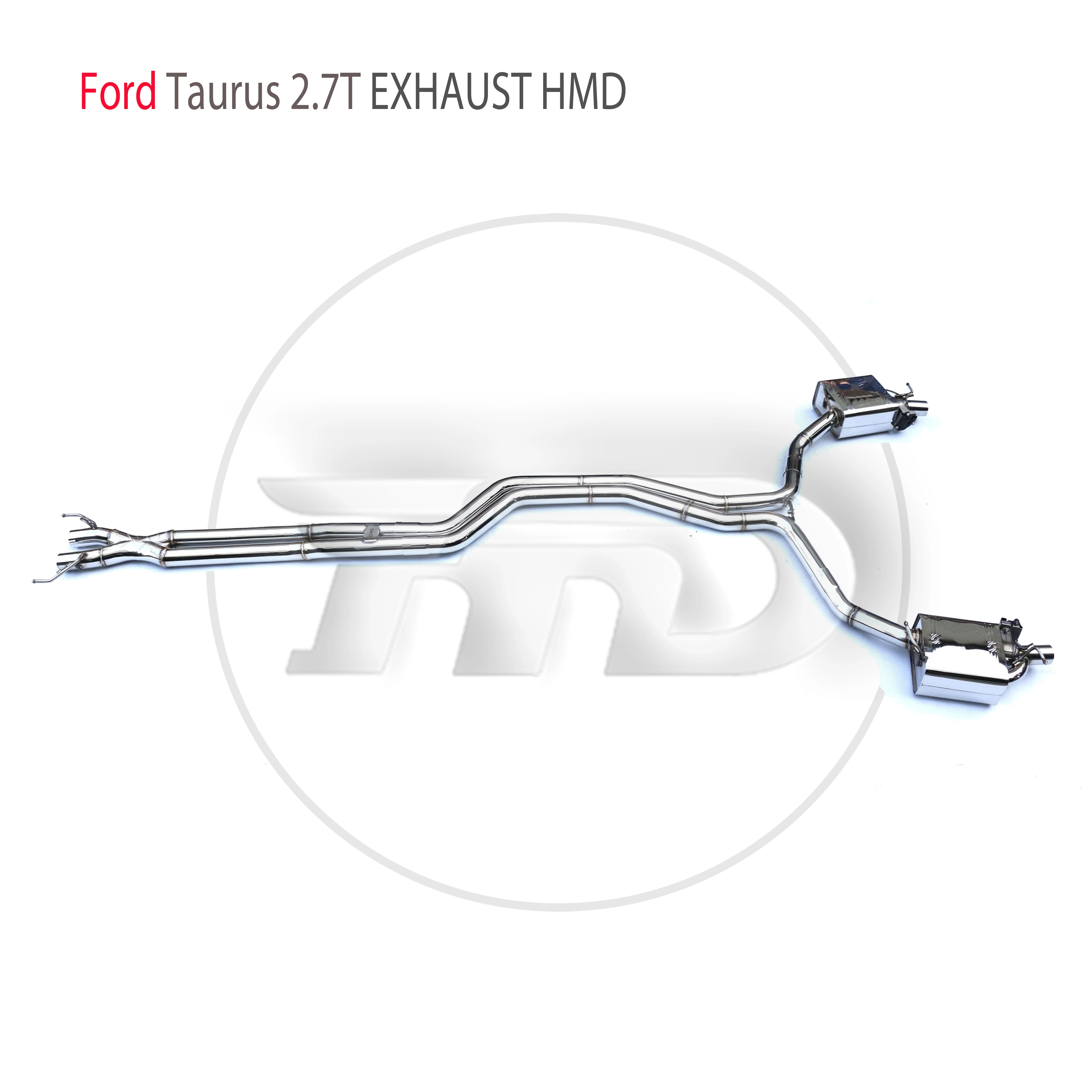 Выхлопная система HMD из нержавеющей стали Catback подходит для автомобиля Ford Taurus 2,7 T 
Выхлопная система HMD из нержавеющей стали Catback подходит для автомобиля Ford Taurus 2,7 T
