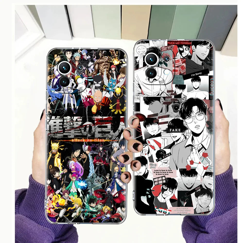 Anime Comic Collection Transparent Phone Case For Xiaomi Mi Poco X3 X4 NFC F3 M3 11 Ultra 11T 11X Pro Lite 5G Luxury Soft Shell
Anime Comic Collection Transparent Phone Case For Xiaomi Mi Poco X3 X4 NFC F3 M3 11 Ultra 11T 11X Pro Lite 5G Luxury Soft Shell