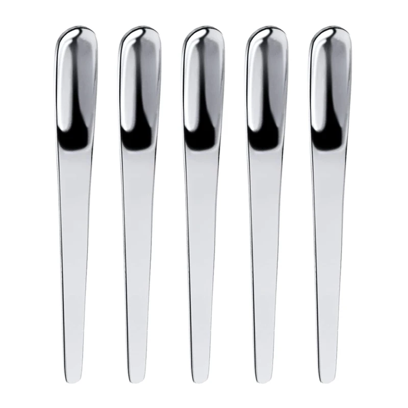 Coffee Spoon Stainless Steel Flat Spoon Stirring Bar Spoon Kitchen Gift for Coffee Lover Nice Coffee Accessories 5 Pieces
Coffee Spoon Stainless Steel Flat Spoon Stirring Bar Spoon Kitchen Gift for Coffee Lover Nice Coffee Accessories 5 Pieces