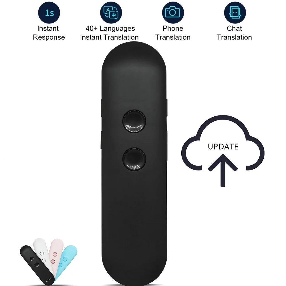 2022 T4 Mini Wireless Smart Pen Translator 40 Multi Languages Portable Two-Way Real Time Instant Voice APP Bluetooth-Compatible
2022 T4 Mini Wireless Smart Pen Translator 40 Multi Languages Portable Two-Way Real Time Instant Voice APP Bluetooth-Compatible