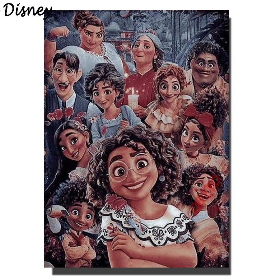 5D DIY Diamond Painting Disney girl Family Madrigal Encanto Wall Art Diamond Embroidery Rhinestones For Mosaic Handmade Gift
5D DIY Diamond Painting Disney girl Family Madrigal Encanto Wall Art Diamond Embroidery Rhinestones For Mosaic Handmade Gift