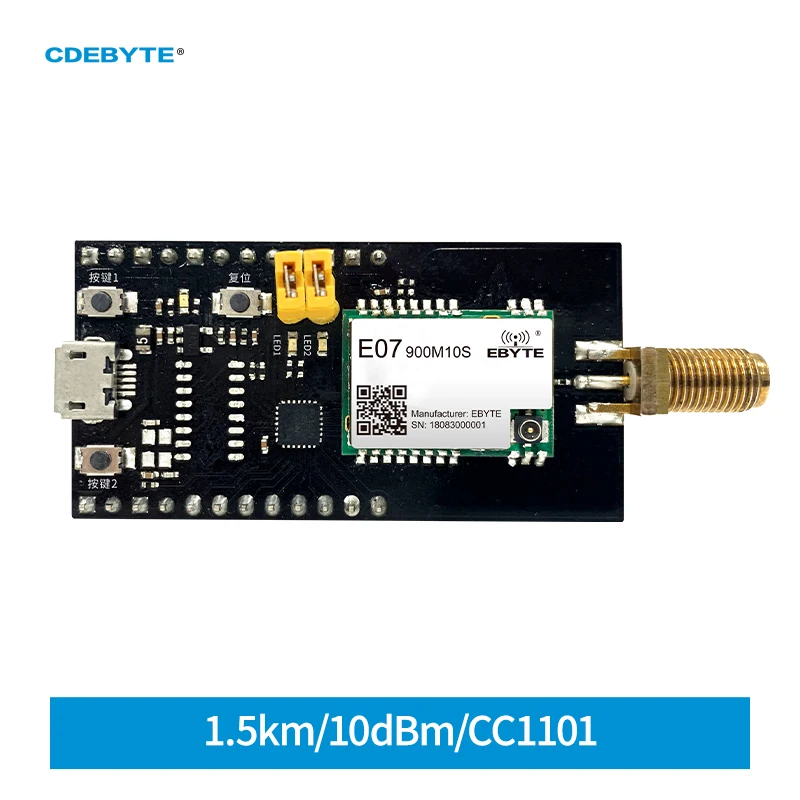 Test Board E07-900MBL-01 E07-900M10S Development Evaluation Kit USB Interface to TTL Easy Use Main Control MCU STM8L151G4
Test Board E07-900MBL-01 E07-900M10S Development Evaluation Kit USB Interface to TTL Easy Use Main Control MCU STM8L151G4