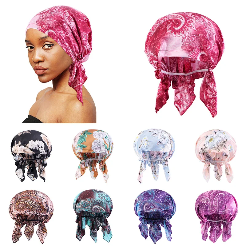 Turban Head Cover Hair Imitation Silk Pirate Hat Pre-tied Bandana Fashion Hijab Chemo Pirate Cap Printed Triangle Hat
Turban Head Cover Hair Imitation Silk Pirate Hat Pre-tied Bandana Fashion Hijab Chemo Pirate Cap Printed Triangle Hat