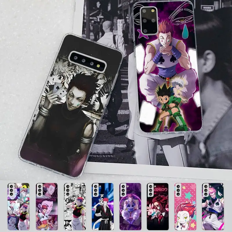 

Hisoka Anime Hunter X hunter Phone Case for Samsung S21 A10 for Redmi Note 7 9 for Huawei P30Pro Honor 8X 10i Cover