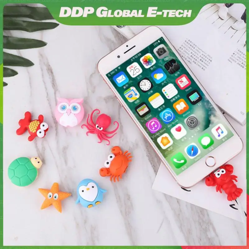For Iphone Holder Cable Winder Data Cable Protector Durable Cute Sleeve Cable Winder Mini Portable Protective Sleeve No Fading
For Iphone Holder Cable Winder Data Cable Protector Durable Cute Sleeve Cable Winder Mini Portable Protective Sleeve No Fading