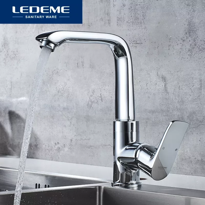 Kitchen Faucet Top Quality Chrome 360 Degree Swivel Kitchen Mixer Cold Hot Sink Tap Faucets Taps L4034-2
Kitchen Faucet Top Quality Chrome 360 Degree Swivel Kitchen Mixer Cold Hot Sink Tap Faucets Taps L4034-2