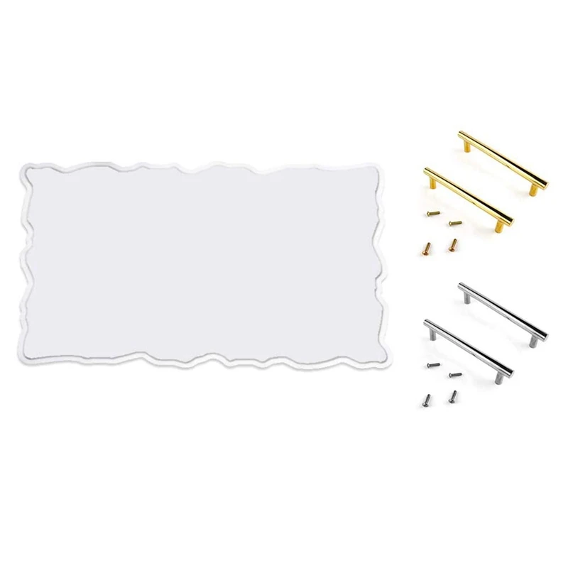 LUDA Tray Moulds for Resin,Large Epoxy Casting Resin Moulds,Silicone Tray Coaster Resin Molds with Handles, Resin Tray Moulds
LUDA Tray Moulds for Resin,Large Epoxy Casting Resin Moulds,Silicone Tray Coaster Resin Molds with Handles, Resin Tray Moulds