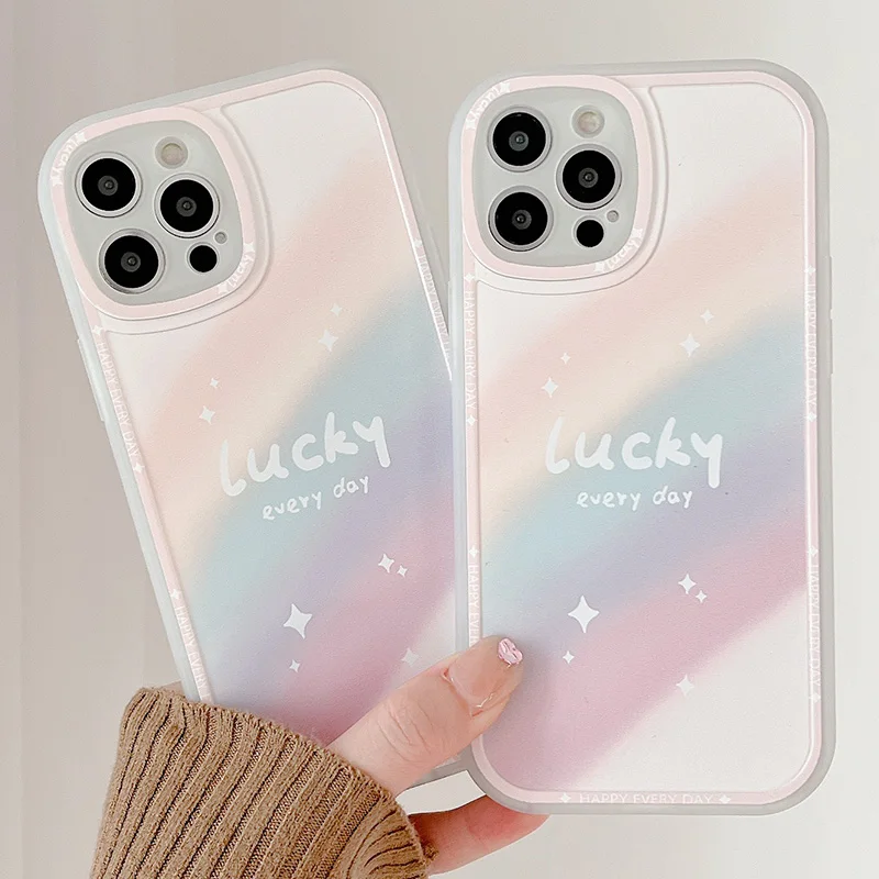 Luxury Rainbow Ultra Lightweight Lens protection Soft Cover For iPhone 13 12 11 Pro Max XR X XS 6 6S 7 8 Plus SE2020 Matte Case
Luxury Rainbow Ultra Lightweight Lens protection Soft Cover For iPhone 13 12 11 Pro Max XR X XS 6 6S 7 8 Plus SE2020 Matte Case