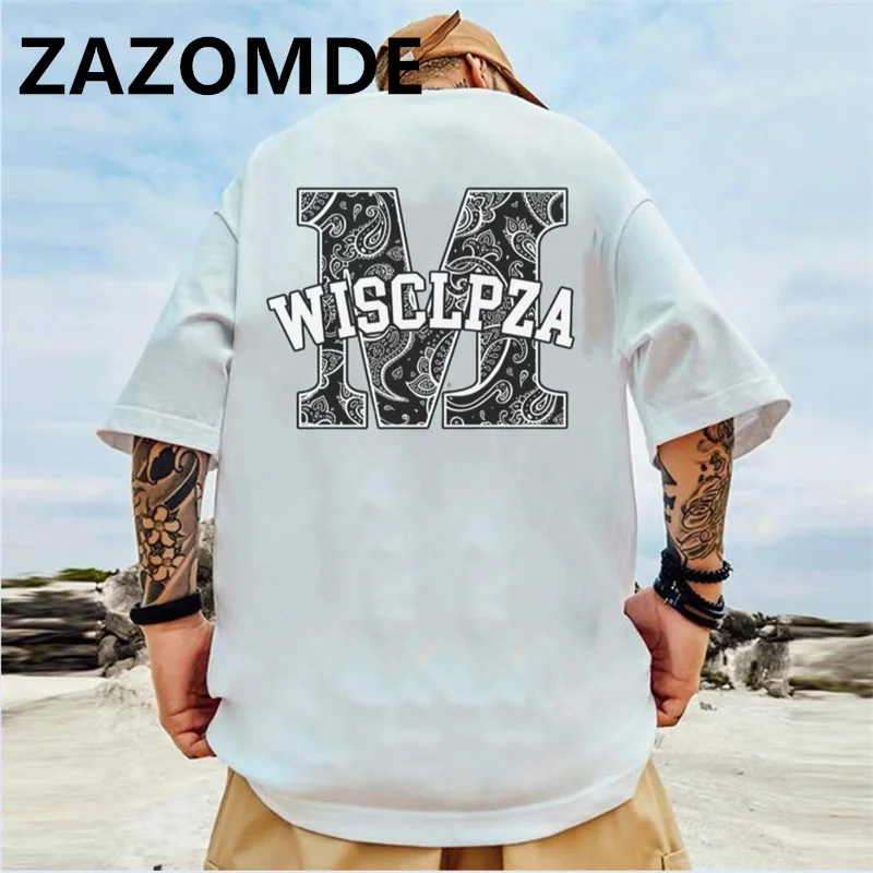 Футболка мужская оверсайз с коротким рукавом, уличная одежда в стиле хип-хоп, дизайнерская рубашка с надписью, Топ в стиле Харадзюку, лето
Футболка мужская оверсайз с коротким рукавом, уличная одежда в стиле хип-хоп, дизайнерская рубашка с надписью, Топ в стиле Харадзюку, лето