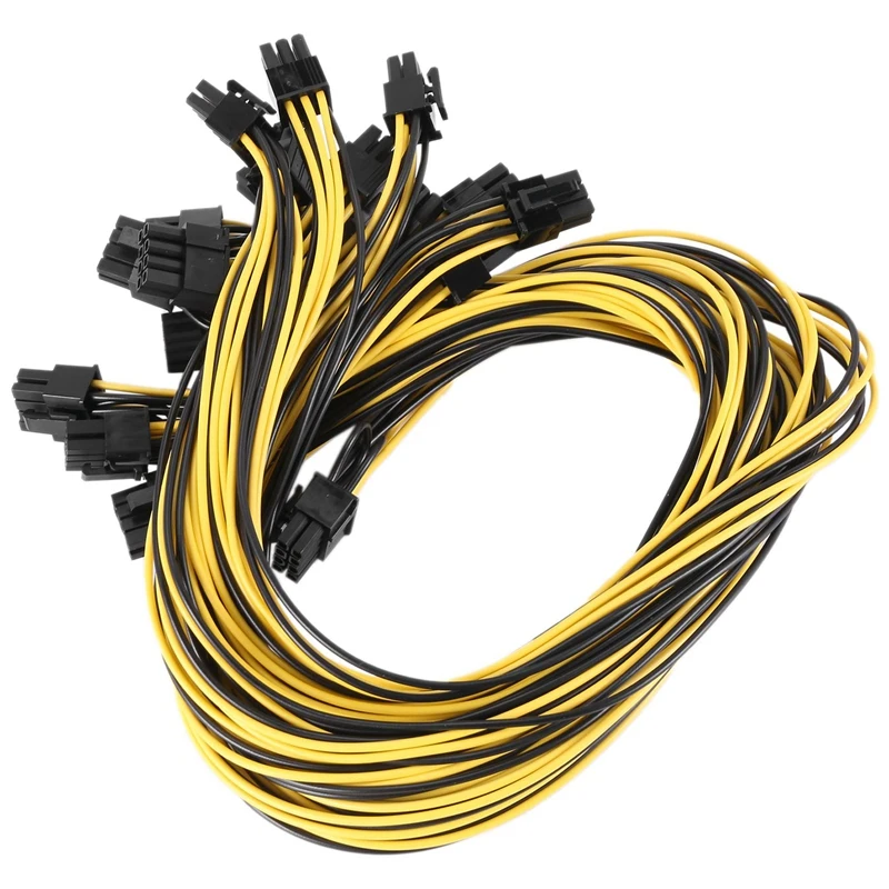 10 шт. 16AWG 6 Pin PCI-E до 8 Pin (6 + 2) PCI-E (штекер-штекер) силовой кабель для HP Серверная коммутационная плата для майнинга
10 шт. 16AWG 6 Pin PCI-E до 8 Pin (6 + 2) PCI-E (штекер-штекер) силовой кабель для HP Серверная коммутационная плата для майнинга