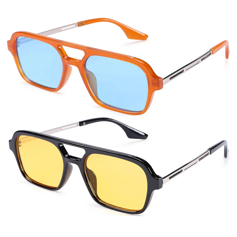 Double Bridges Sunglasses Men women Retro Pilot Square Gradient Sunglasses Female Trending Hollow Men Shades UV400
Double Bridges Sunglasses Men women Retro Pilot Square Gradient Sunglasses Female Trending Hollow Men Shades UV400