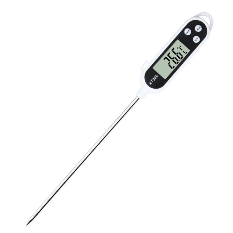 LCD Wireless Thermometer for Grilling Smoking, Digital Instant-Read Thermometer Probe Type Smoker-Temperature Gauge
LCD Wireless Thermometer for Grilling Smoking, Digital Instant-Read Thermometer Probe Type Smoker-Temperature Gauge