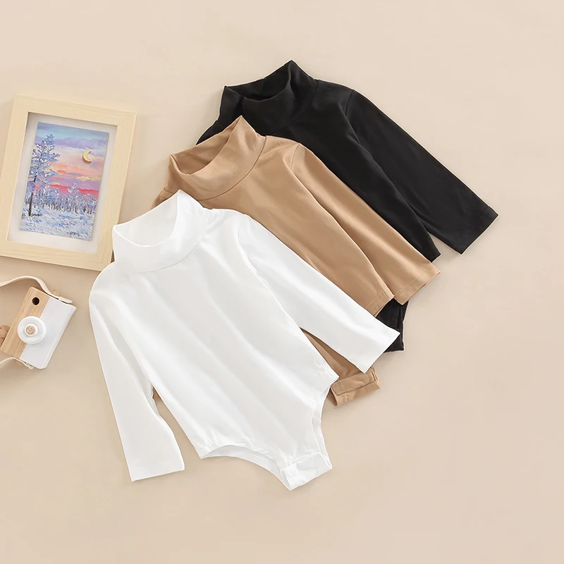 Комбинезон с длинным рукавом, высоким воротником, на осень/зиму 
Комбинезон с длинным рукавом, высоким воротником, на осень/зиму