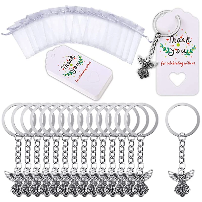 90Pcs Angel Keychain Angel Pendant Wedding Birthday Party Baby Shower Baptism Communion Ceremony
90Pcs Angel Keychain Angel Pendant Wedding Birthday Party Baby Shower Baptism Communion Ceremony