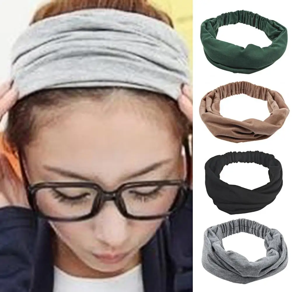 Wide Sweet Cotton Blend Makeup Headband Solid Color Twisted Hair Band Hair Accessories
Wide Sweet Cotton Blend Makeup Headband Solid Color Twisted Hair Band Hair Accessories