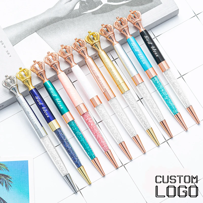 Metal Crown Custom Pen Office School Commemorative Gift Pen Business Advertisement Carving Logo Signature Writing Stationery
Metal Crown Custom Pen Office School Commemorative Gift Pen Business Advertisement Carving Logo Signature Writing Stationery