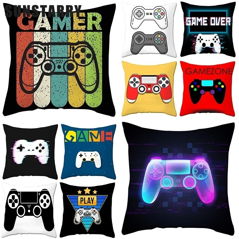 Gift For Boy Gamer Print Pillowcase Bedroom Decorative Polyester Cushion Cover Decor Home Sofa Pillow Case Funda Cojín 45x45cm
Gift For Boy Gamer Print Pillowcase Bedroom Decorative Polyester Cushion Cover Decor Home Sofa Pillow Case Funda Cojín 45x45cm